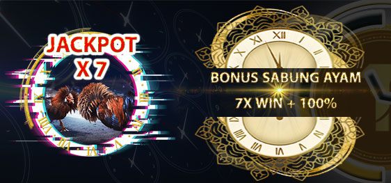 Bonus Jackpot Sabung Ayam 7X WIN